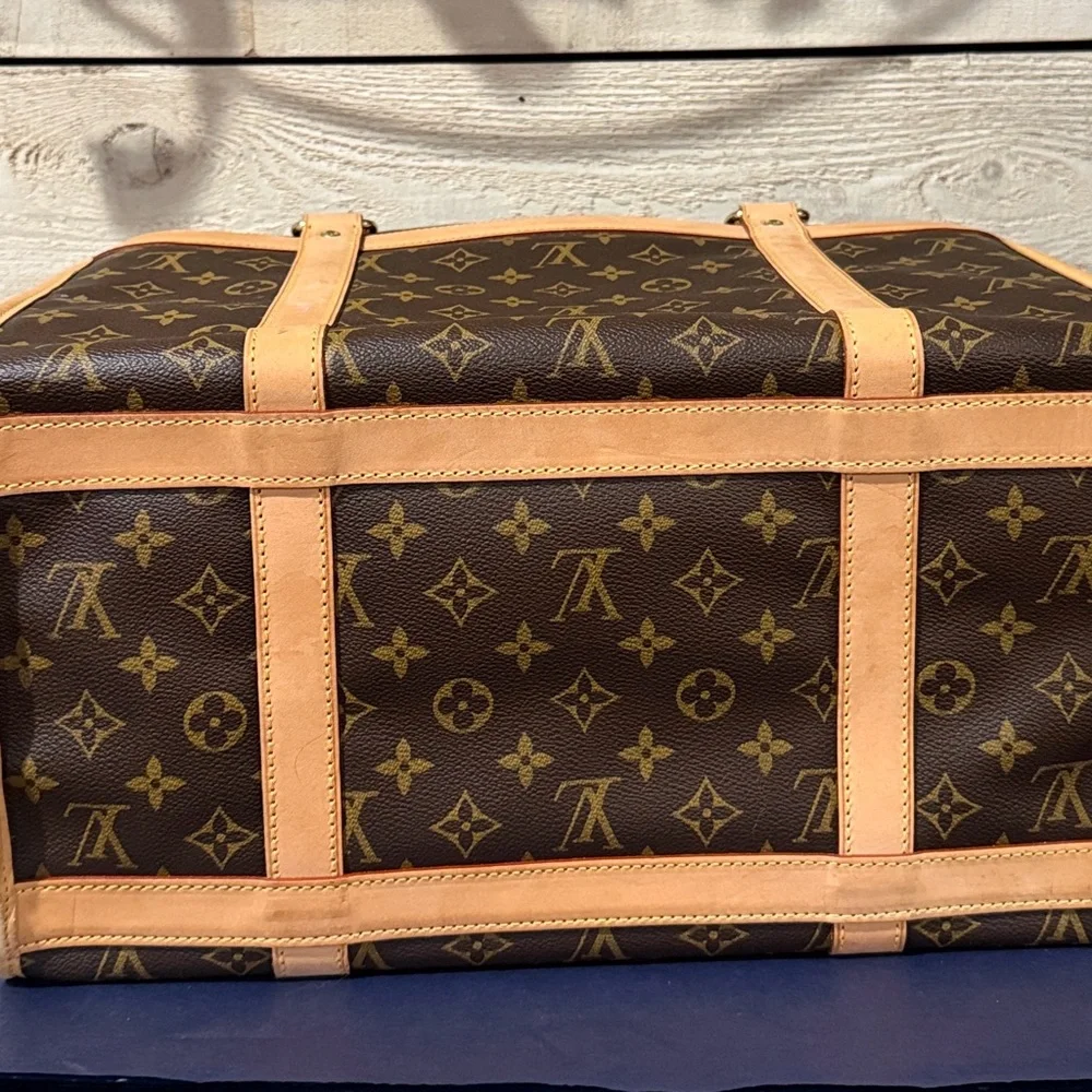 Louis Vuitton Monogram Pet Carrier - Authentic